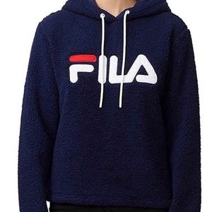 NEW W/ TAGS FILA Fleece Logo Hoodie